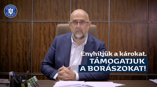 Kelemen Hunor nyilatkozata a borászok támogatásáról Kelemen Hunor nyilatkozata a borászok támogatásáról